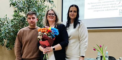 Pisarka Katarzyna Fiołek z wizytą w Nowej Suchej