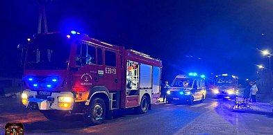 Wypadek w Młodzieszynie: rowerzysta zderzył się z kierowcą skutera