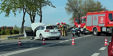 Tragedia obok Sochaczewa: motocyklista nie żyje, DK92 zablokowana