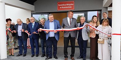 Wielka radość w Kuznocinie, świetlica oddana do użytku