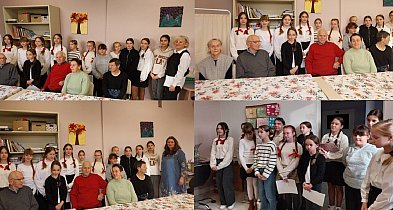 Pieśń połączyła pokolenia: dzieci ze szkoły w Śladowie spotkały się z seniorami-89256