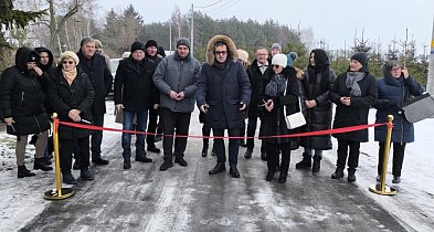 Nowa droga w Krzyżyku Iłowskim uroczyście odebrana