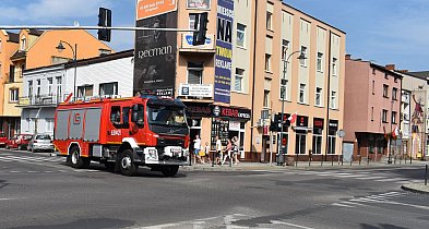 Zderzenie osobówek na DK92