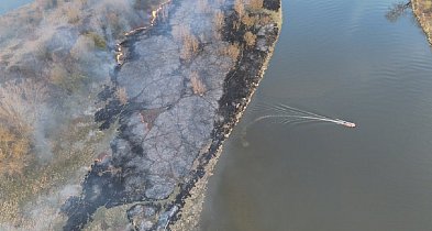 Niełatwa akcja strażaków na Wiśle w naszym powiecie