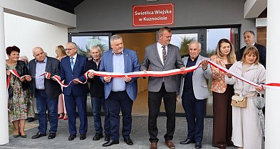 Wielka radość w Kuznocinie, świetlica oddana do użytku