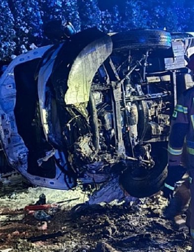 Groźnie w Antoniewie, kierowca trafił do szpitala-90673