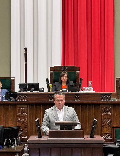 Licytacje WOŚP: zwiedzanie Sejmu RP i obiad z posłem Adamem Orlińskim