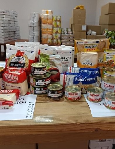 Młodzieszyn: paczki żywnościowe będą wydawane w marcu, można się zgłaszać