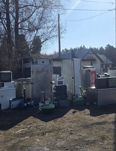 Zbiórka elektroodpadów w gminie Brochów: połasili się na dobro wspólne