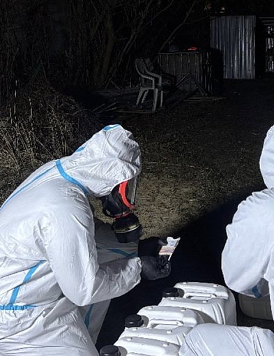 Laboratorium narkotyków i dwa magazyny, wielka akcja KPP Żyrardów