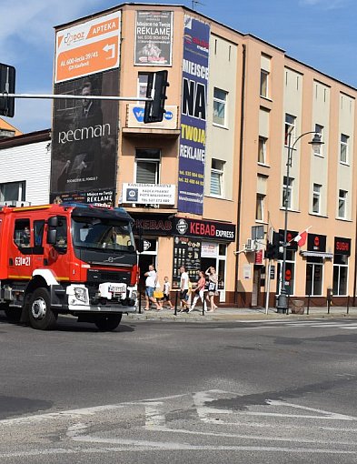 Zderzenie osobówek na DK92