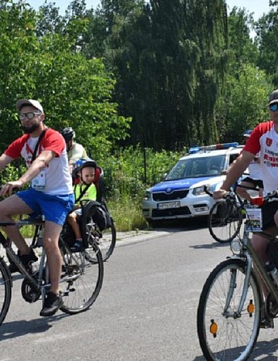 Integracyjny sołecki rajd rowerowy Czerwonki po raz piąty