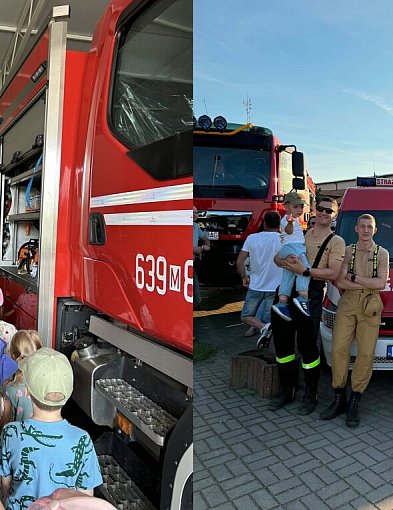 Dzień Dziecka po strażacku w Brzozowie z nadzieją na nowy narybek