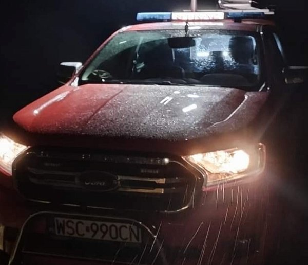 Śmiertelne potrącenie pieszego na DK 92-87849