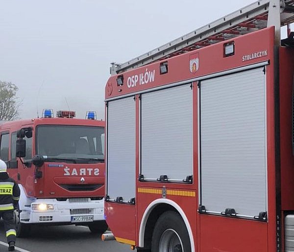 Zderzenie dwóch samochodów na DK 92-89739