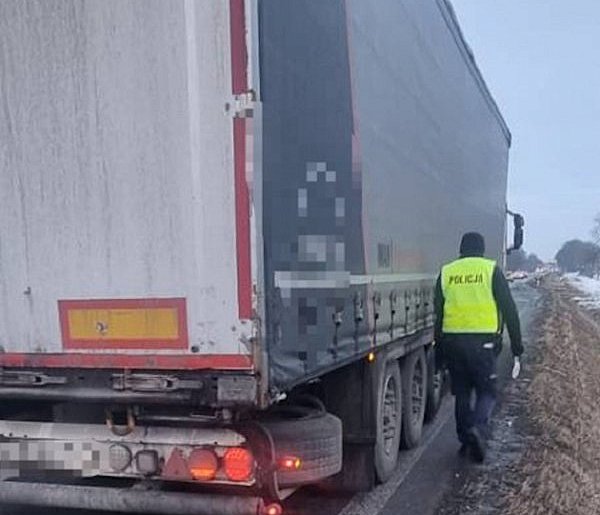 Akcja policji Truck & Bus na terenie powiatu sochaczewskiego
