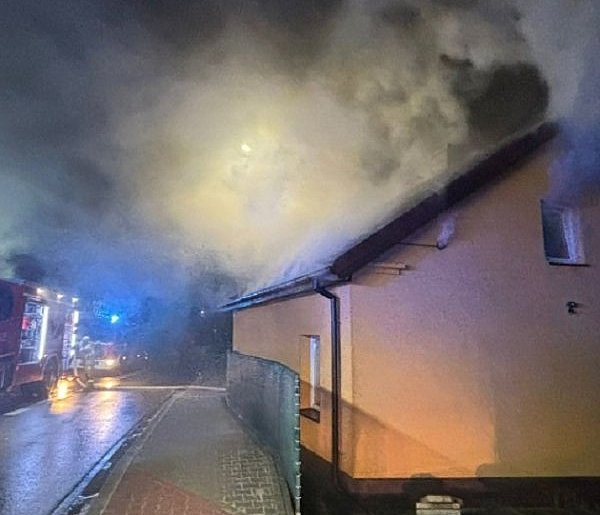 Pożar przy Wyszogrodzkiej: relacja strażaków