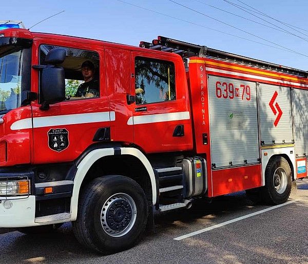 Wypadek na DK 50 w Janowie: droga zablokowana