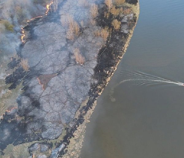 Niełatwa akcja strażaków na Wiśle w naszym powiecie