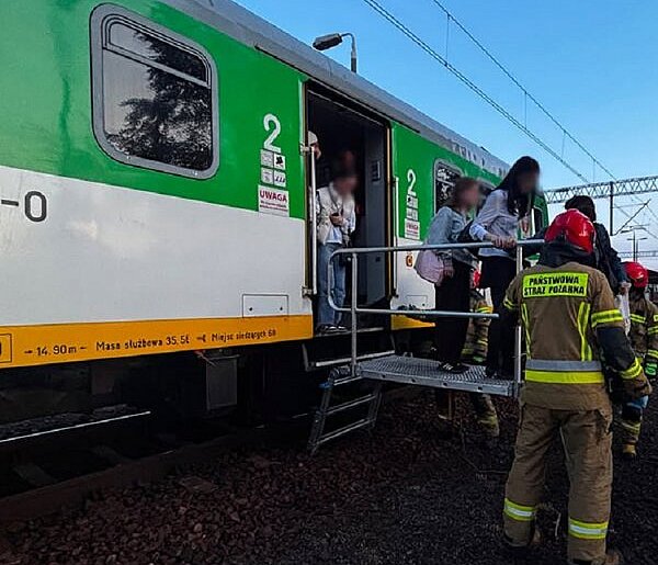 Śmiertelne potrącenie mężczyzny przez pociąg koło stacji PKP w Sochaczewie