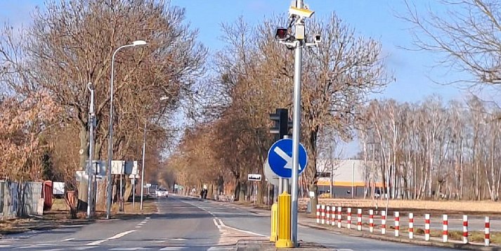 Kamery na skrzyżowaniu w Kożuszkach już działają, posypią się mandaty