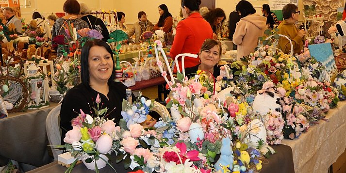 60 wystawców na Powiatowym Kiermaszu Wielkanocnym w Sochaczewie