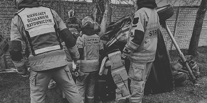 Czarny weekend. Śmiertelna ofiara wypadku w Józinie