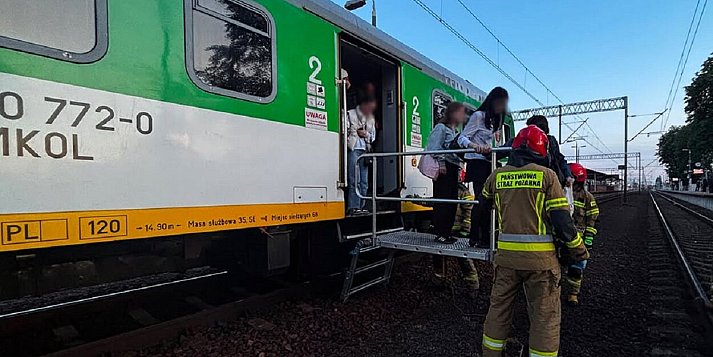 Śmierć na torach koło stacji PKP w Sochaczewie