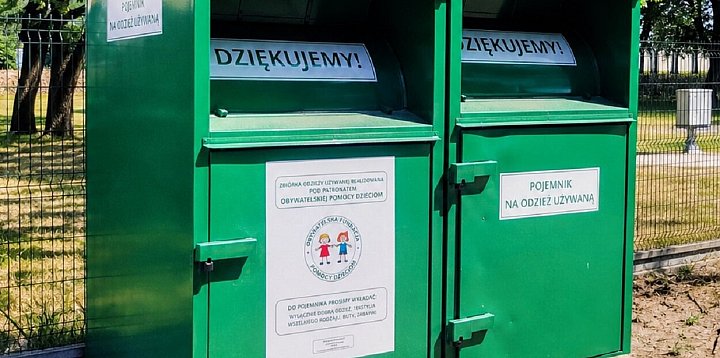 UG Teresin do mieszkańców: są pojemniki na odzież