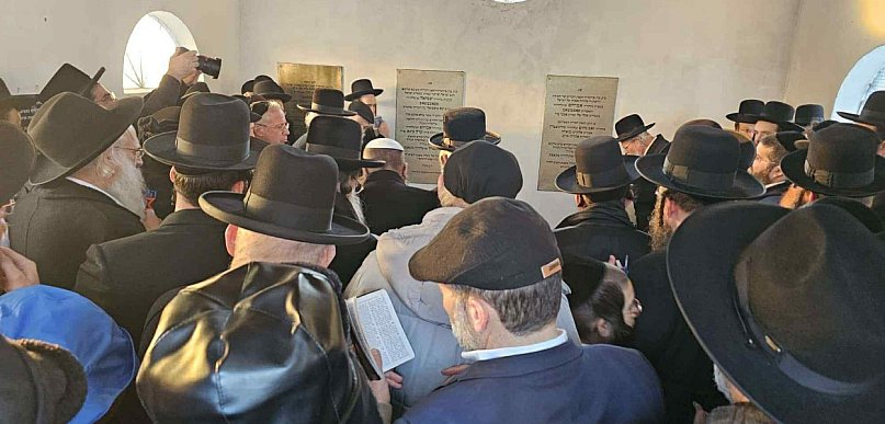 Żydzi uczcili w Sochaczewie 100 rocznicę śmierci słynnego rabina