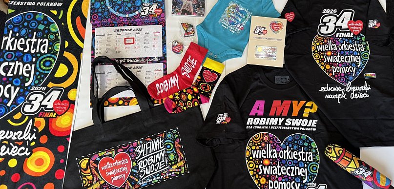 Licytacje limitowanych gadżetów 34. Finału WOŚP