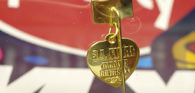 Licytacja: oficjalne złote serduszko 34 Finału WOŚP