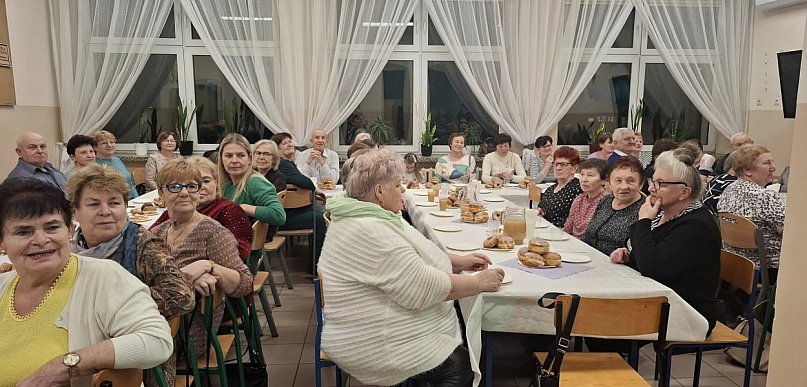 Wójt gminy Rybno zaprasza: będą pączki i muzyka na żywo