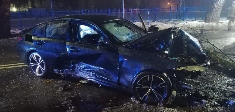 Policja o wypadku na Chopina: kierowca był nietrzeźwy