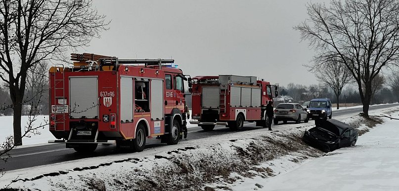Policja szuka świadków zdarzenia drogowego w Kromnowie