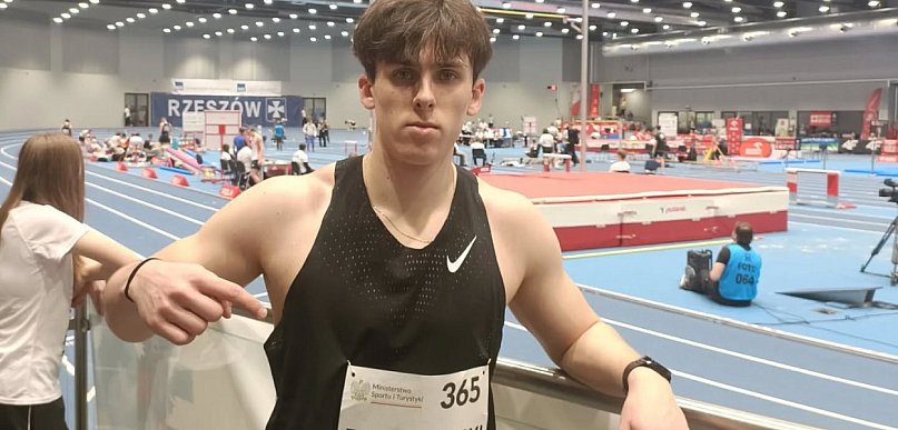 Szymon Pilichowski o włos od finału Halowych Mistrzostw Polski