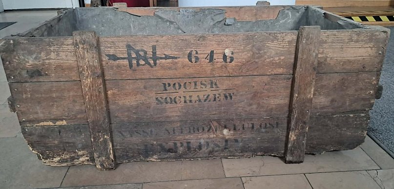 Pocisk Sochaczew. Unikalny dar dla naszego muzeum