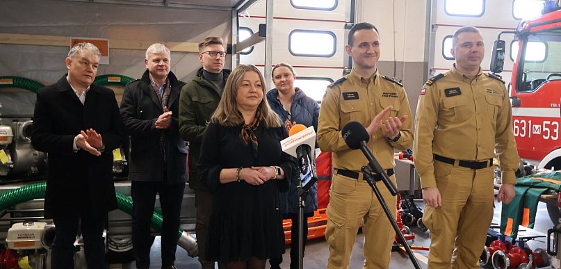 Ważny dzień w komendzie straży. Mieszkańcy bezpieczniejsi