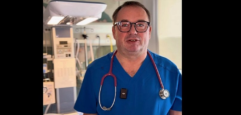 Dyrektor szpitala Robert Skowronek z komunikatem o porodówce [VIDEO]