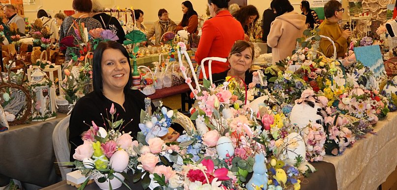 60 wystawców na Powiatowym Kiermaszu Wielkanocnym w Sochaczewie