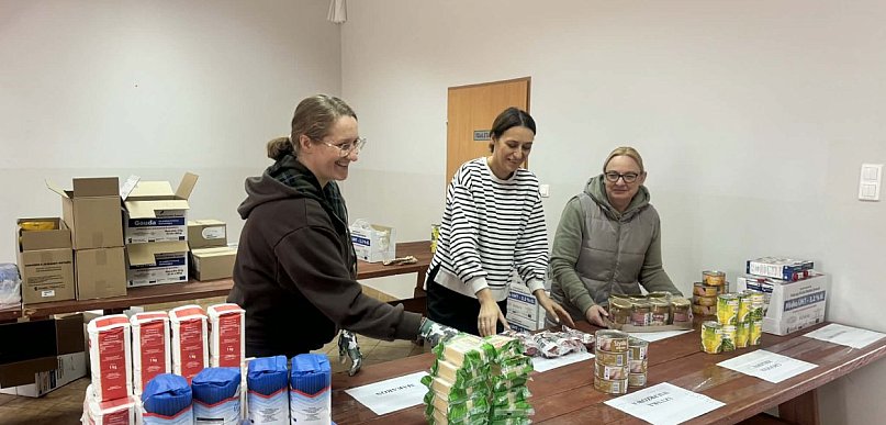 Pomoc żywnościowa trafiła do mieszkańców gminy Młodzieszyn