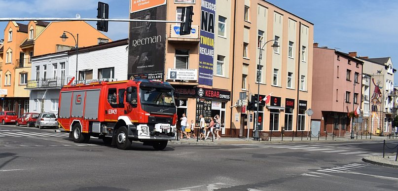 Zderzenie osobówek na DK92