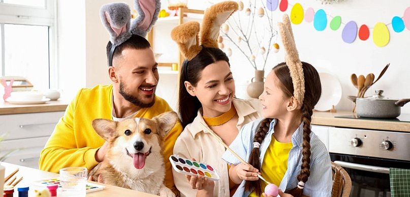 Smacznie dla ludzi, bezpiecznie dla zwierząt: wielkanocny poradnik opiekuna