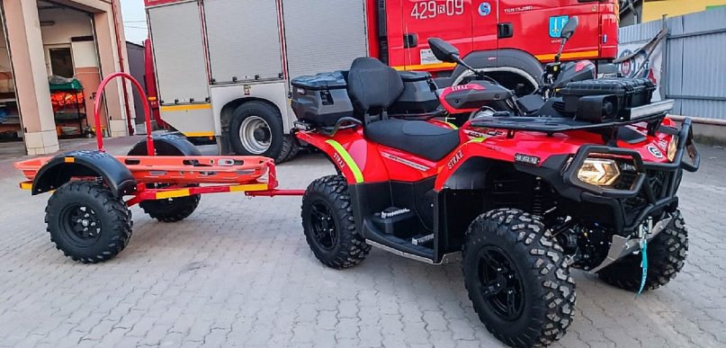 OSP Feliksów chce kupić quada, potrzebna pomoc, ruszyła zbiórka