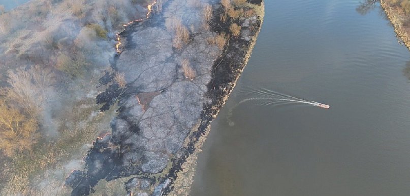 Niełatwa akcja strażaków na Wiśle w naszym powiecie