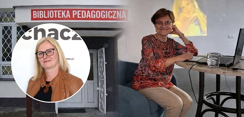 Mariola Pryzwan w Sochaczewie, biblioteka zaprasza
