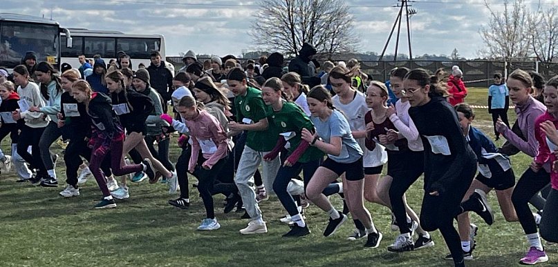 Impreza biegowa w Brzozowie Starym, pierwsza taka