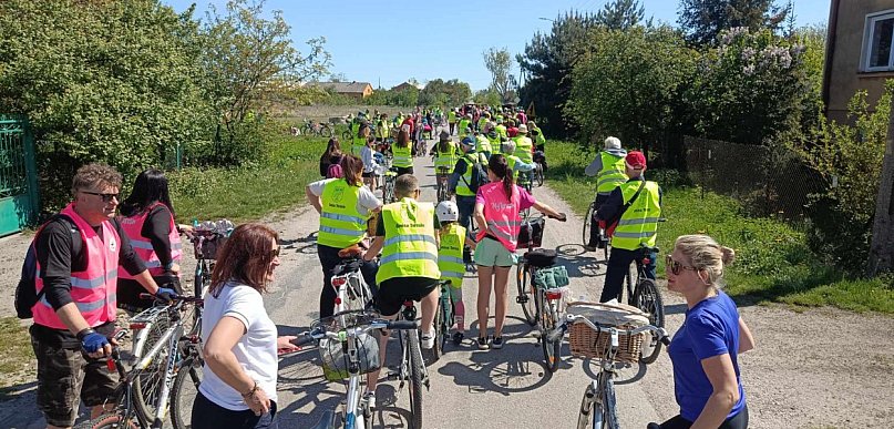 Majówkowy Piknik Rowerowy w Teresinie z integracją i poczęstunkiem
