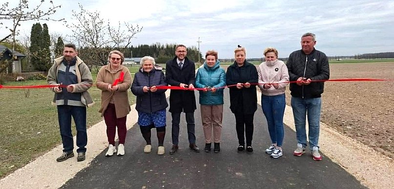 Historyczna inwestycja drogowa w Gminie Rybno zakończona