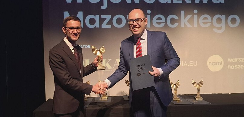 Wójt gminy Rybno Osobowością Roku Województwa Mazowieckiego